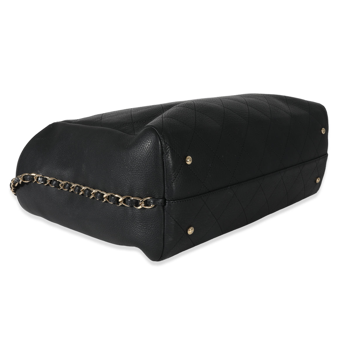 Chanel Black Quilted Bullskin Neo Soft Shopping Tote