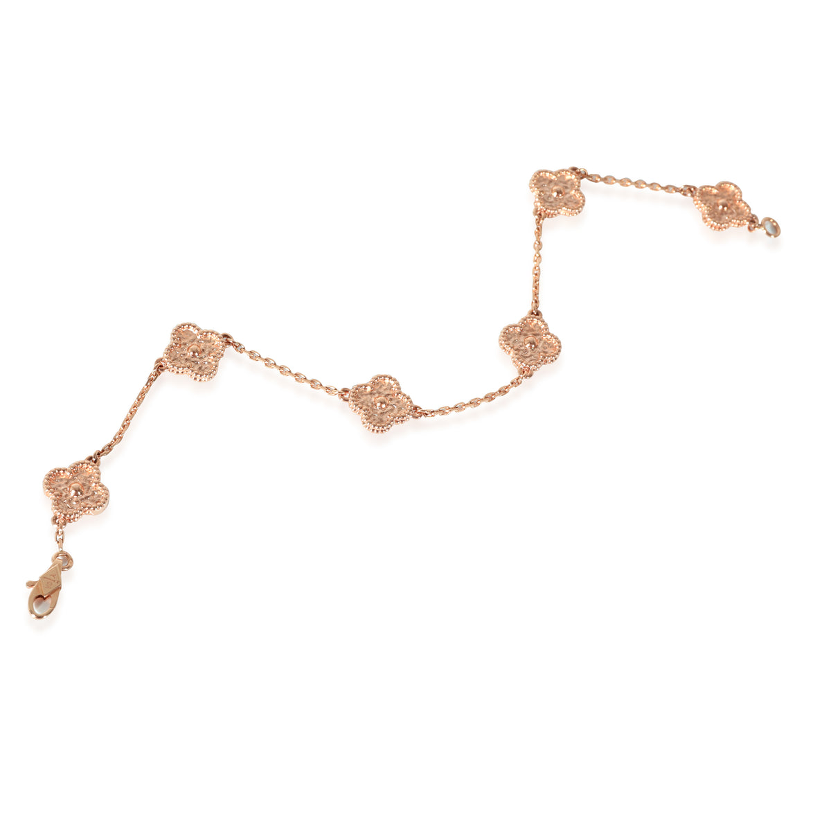 Van cleef clearance rose gold bracelet