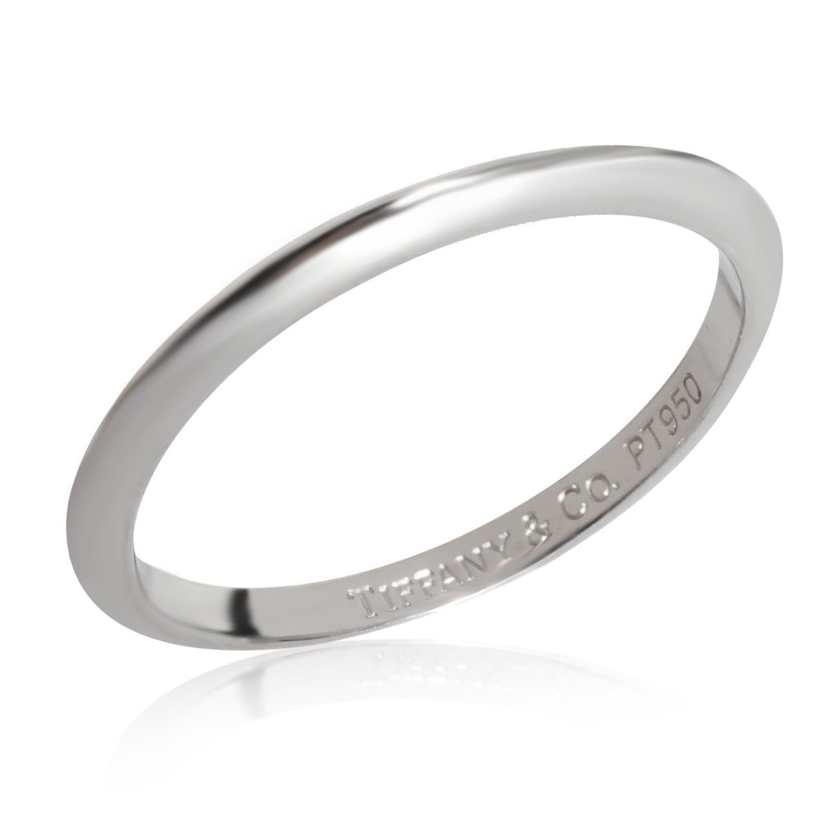 Tiffany & Co. Tiffany Forever Knife Edge Band in Platinum