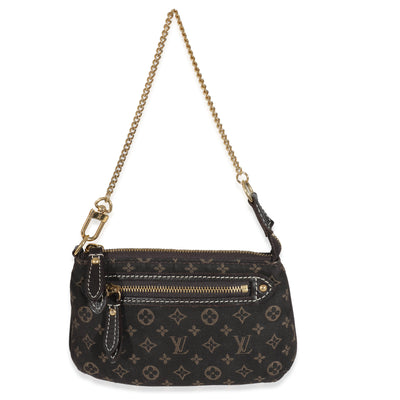 Louis Vuitton Fusain Monogram Idylle Mini Pochette Accessoires