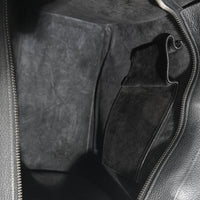 Celine Black Drummed Calfskin Mini Luggage