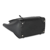 Celine Black Drummed Calfskin Mini Luggage