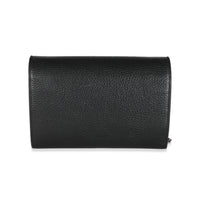 Gucci Black Grained Leather Dionysus Mini Chain Bag