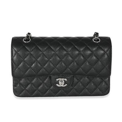 Chanel Black Caviar Medium Classic Double Flap Bag