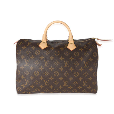 Louis Vuitton Monogram Canvas Speedy 35