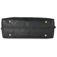 Louis Vuitton // Black Monogram Empreinte CarryAll MM Tote Bag – VSP  Consignment