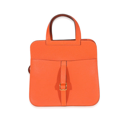 Hermès Feu Clemence Halzan 25 GHW