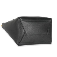 Celine Black Calfskin Medium Seau Sangle Bucket Bag Medium