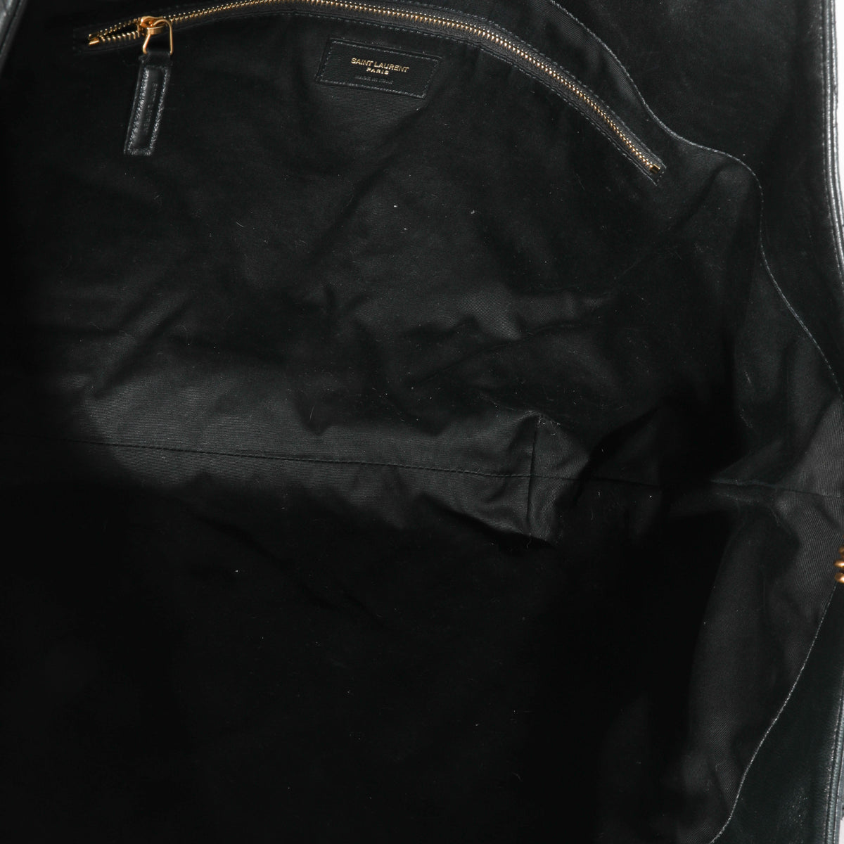 Saint Laurent Quilted Icare Shopper Bag