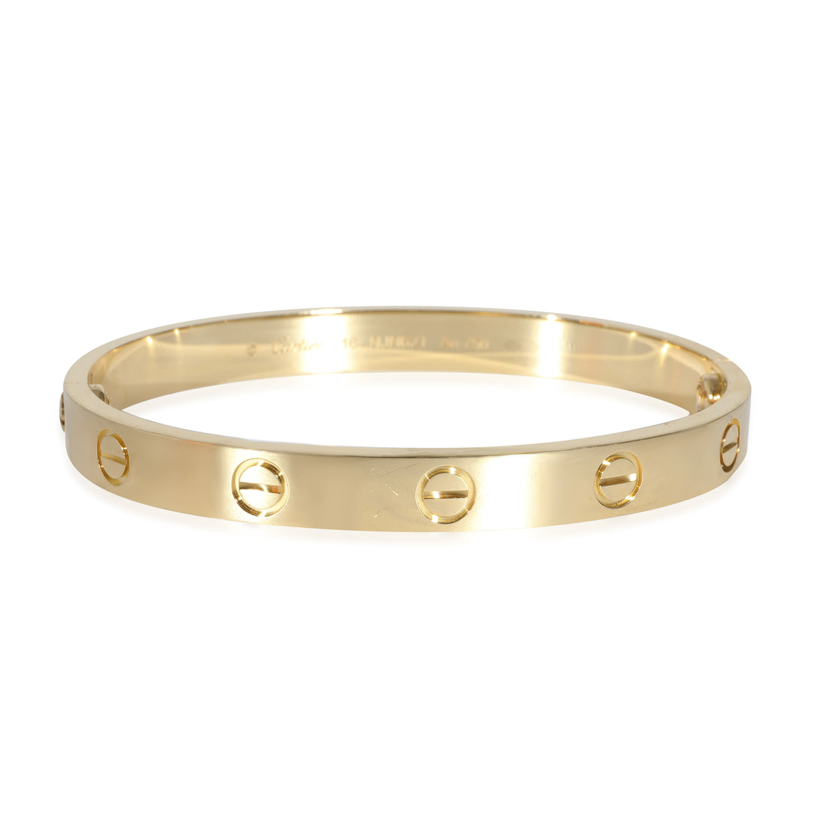 Cartier Love Bracelet (Yellow Gold)