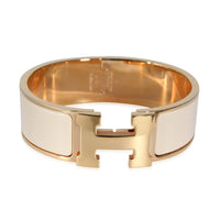 Hermès Clic Clac H Bracelet in Creme, 20mm