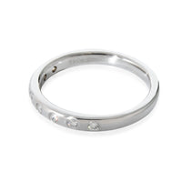 Tiffany & Co. Elsa Peretti Stacking Band in Platinum 0.16 CTW