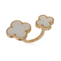 Van Cleef & Arpels Magic MOP Alhambra Ring in 18k