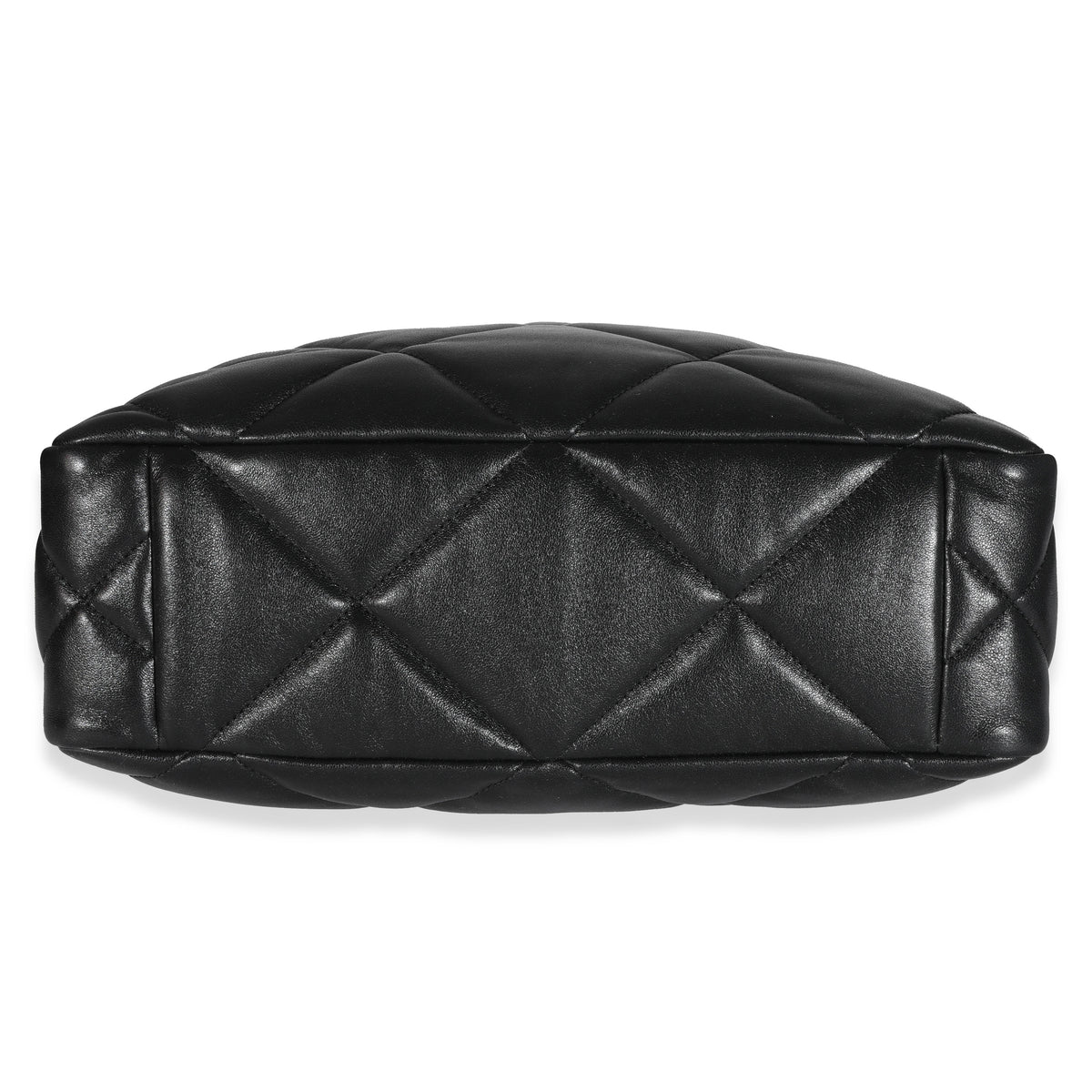 Chanel Black Lambskin Quilted Chanel 19 O Case, myGemma
