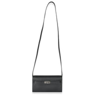 Hermes Black Epsom Kelly To Go PHW