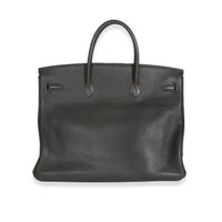 Hermès Graphite Clemence Birkin 40 PHW