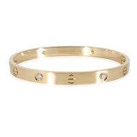 Cartier Love Bracelet, 4 Diamonds (Yellow Gold, Diamonds)