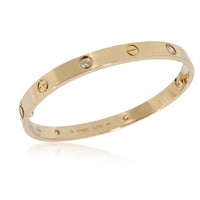 Cartier Love Bracelet, 4 Diamonds (Yellow Gold, Diamonds)