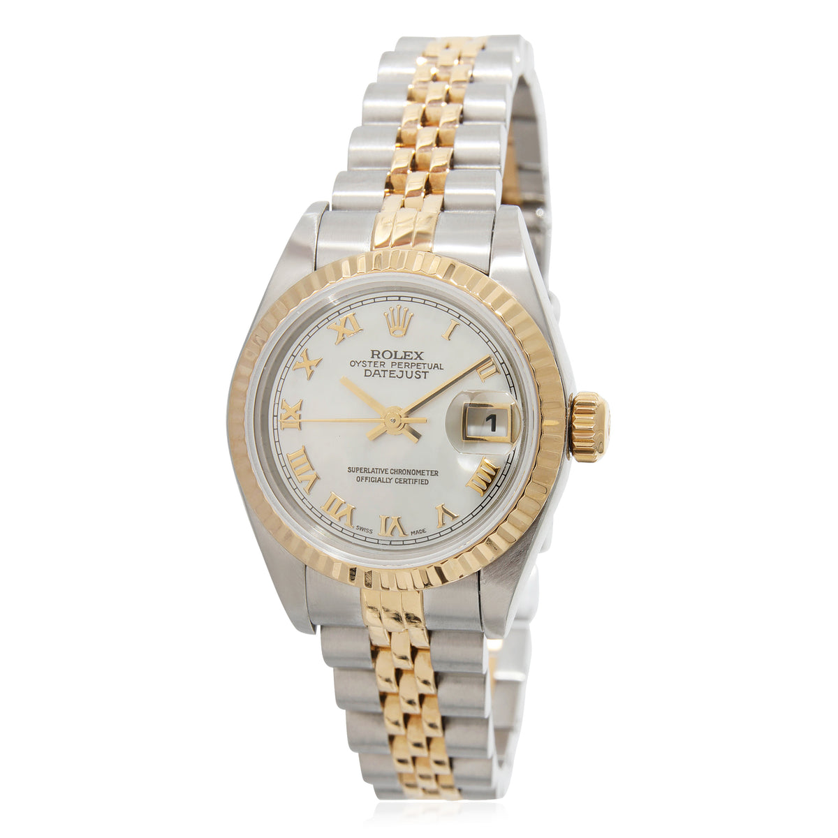 Rolex Datejust 79173 Womens Watch in 18kt Stainless Steel/Yellow Gold