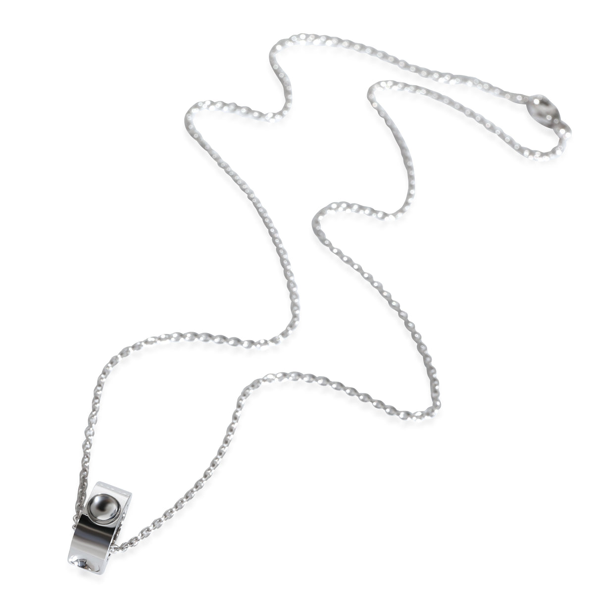 Louis Vuitton Idylle Blossom Necklace in 18k White Gold 0.2 CTW, myGemma, SE