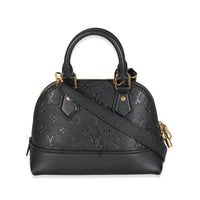 Louis Vuitton Black Empreinte Neo Alma BB