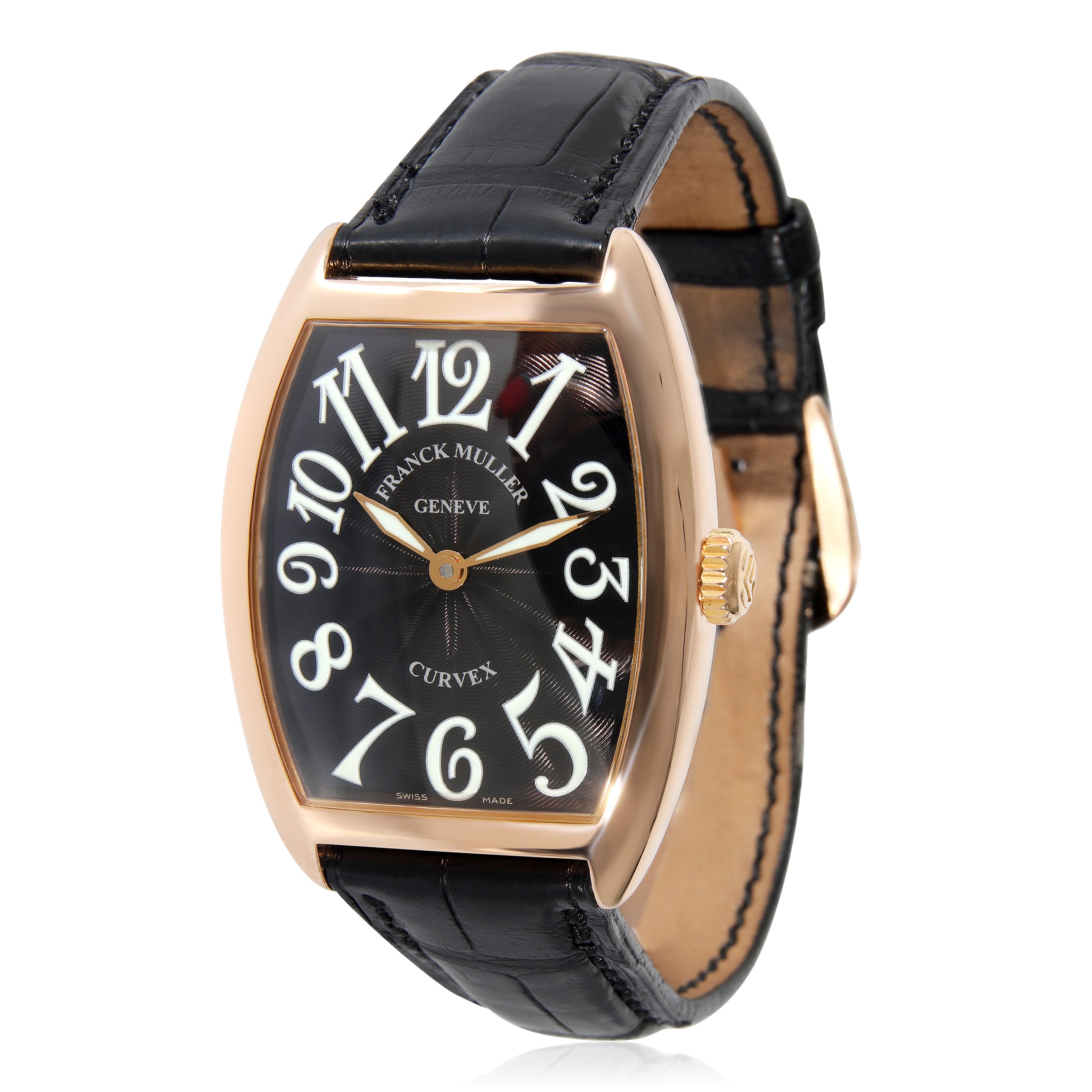 Franck Muller Cintree Curvex 7502 QZ Women s Watch in 18kt Rose Gold