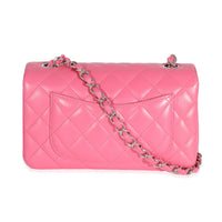 Chanel Pink Lambskin Classic Mini Rectangular Flap Bag