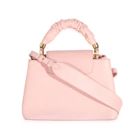 Louis Vuitton Bubble Gum Pink Taurillon Scrunchie Capucines BB