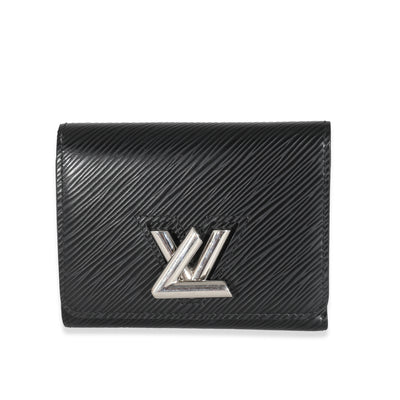 Louis Vuitton Black Epi Twist Compact Wallet