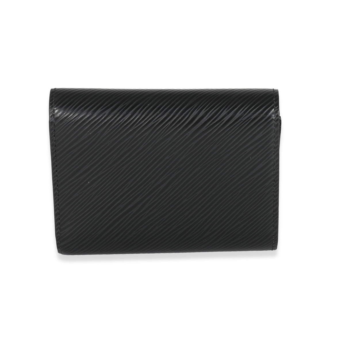 LOUIS VUITTON Epi Twist Compact Wallet Black 1295495