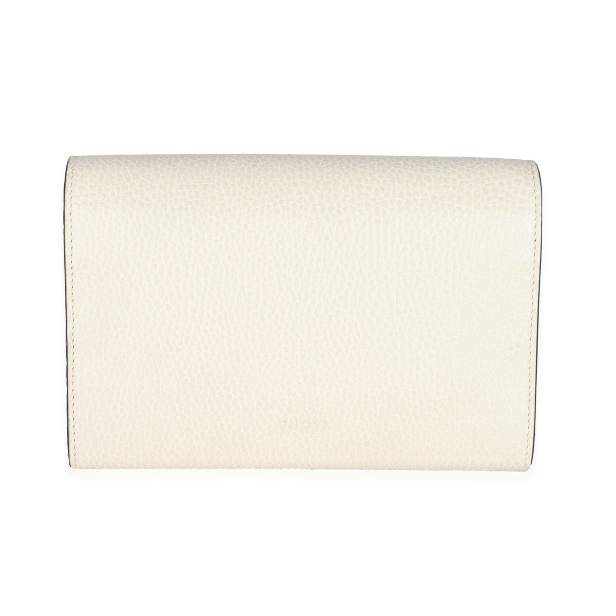 Gucci White Leather Mini Dionysus Chain Wallet