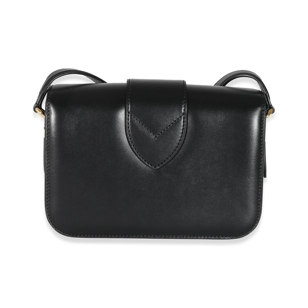 Louis Vuitton Black Smooth Calfskin LV Pont 9 MM