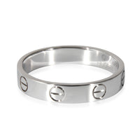 Cartier Love Wedding Band in 18k White Gold