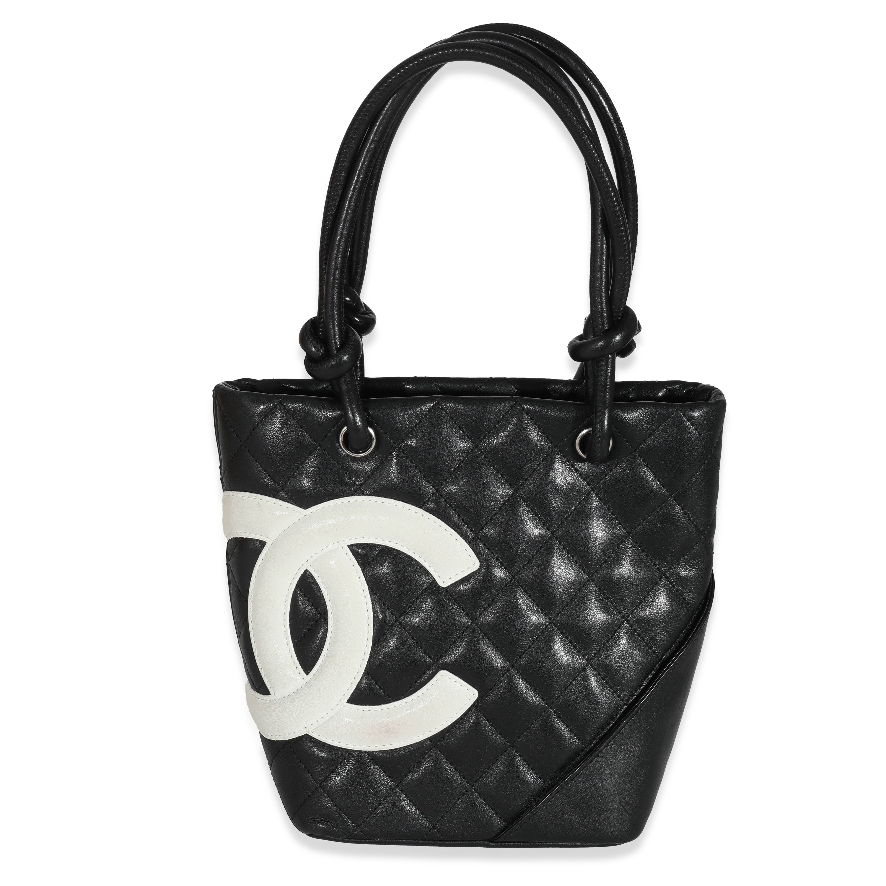 Chanel Vintage - Cambon Ligne Petit Bucket Bag - Pink Black - Leather  Handbag - Luxury High Quality - Avvenice