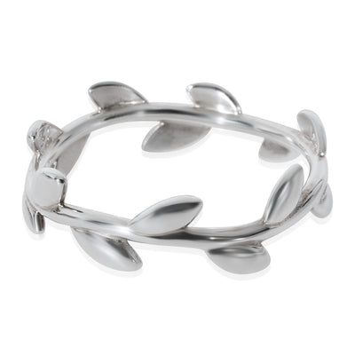 Tiffany & Co. Paloma Picasso Olive Leaf Band in  Sterling Silver