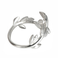 Tiffany & Co. Paloma Picasso Olive Leaf Bypass Ring in  Sterling Silver