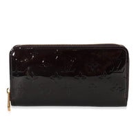 Louis Vuitton Amarante Vernis Zippy Wallet