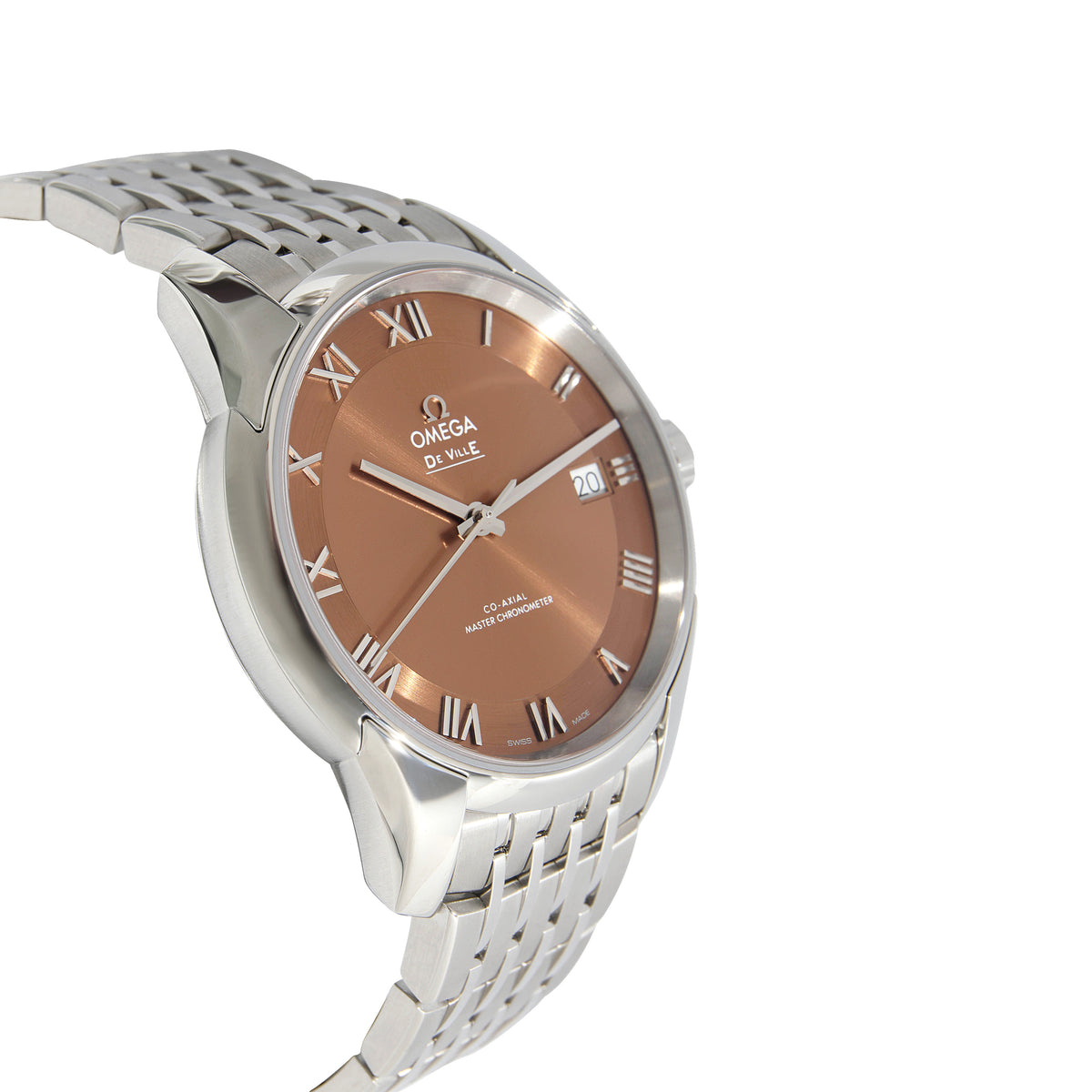 Omega DeVille Hour Vision 411.10.41.21.10.001 Men's Watch in  Stainless Steel