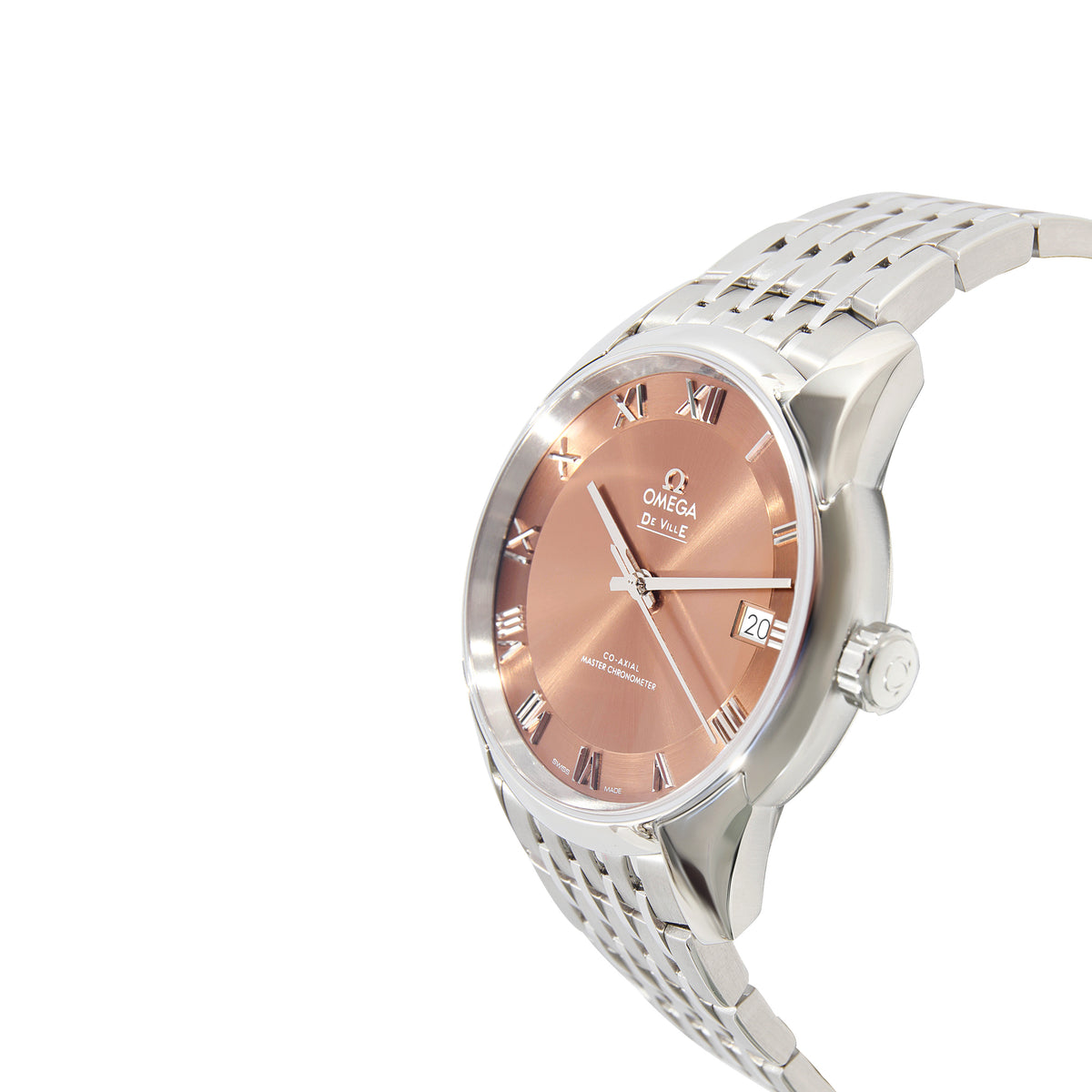 Omega DeVille Hour Vision 411.10.41.21.10.001 Men's Watch in  Stainless Steel