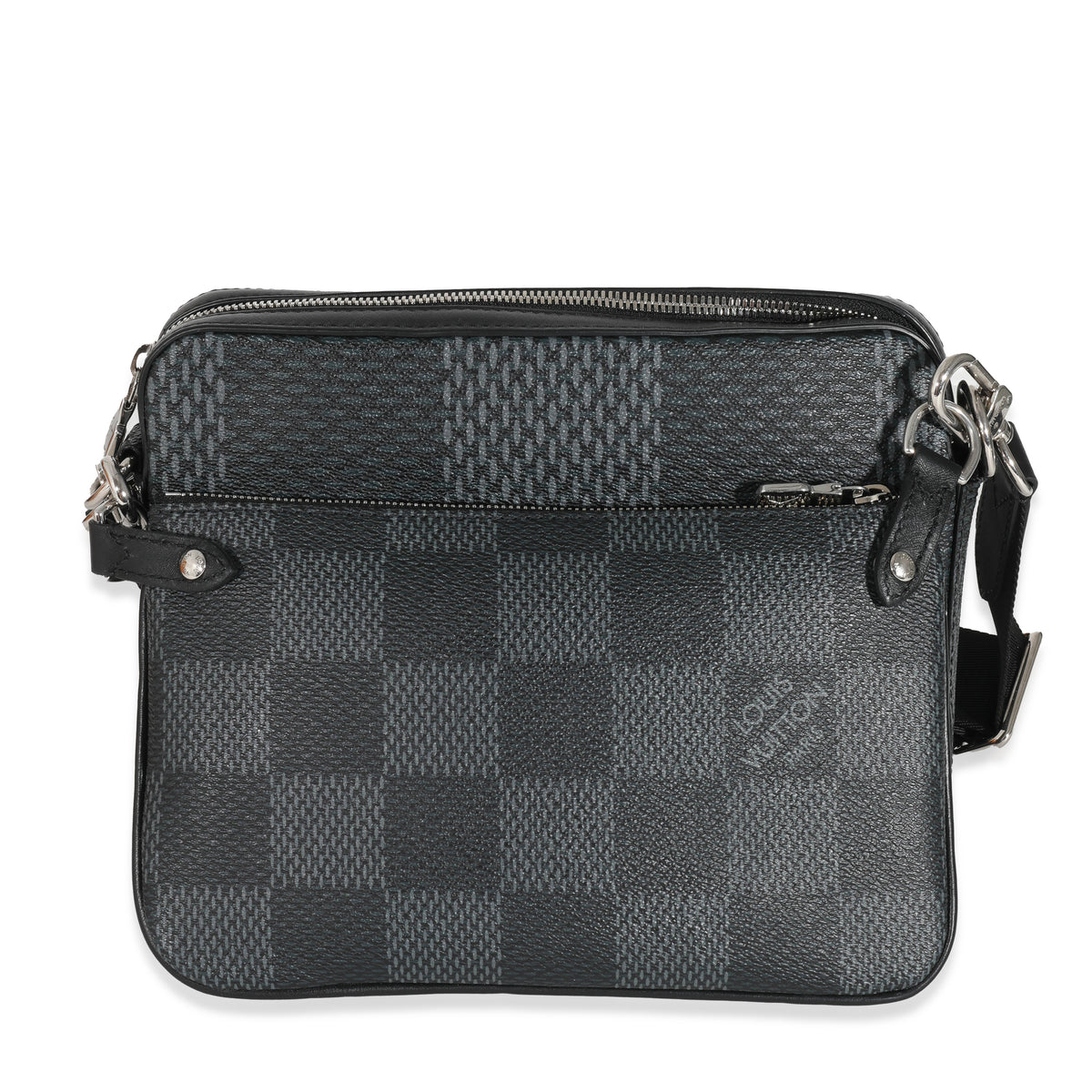 Louis Vuitton Trio Messenger Bag Black Canvas