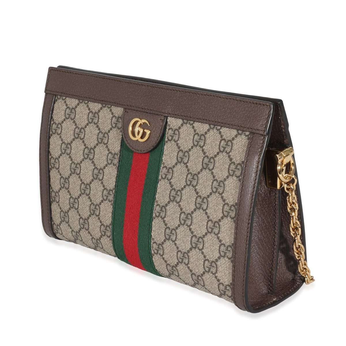 Gucci Beige GG Supreme Web Ophidia GG Small Shoulder Bag