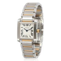 Cartier Tank Francaise W51007Q4 Womens Watch in 18kt Stainless Steel/Yellow Gol