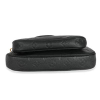 Louis Vuitton Black Monogram Empreinte Multi Pochette Accessoires