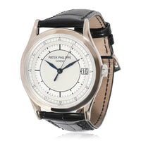 Patek Philippe Calatrava 5296G Mens Watch in  White Gold