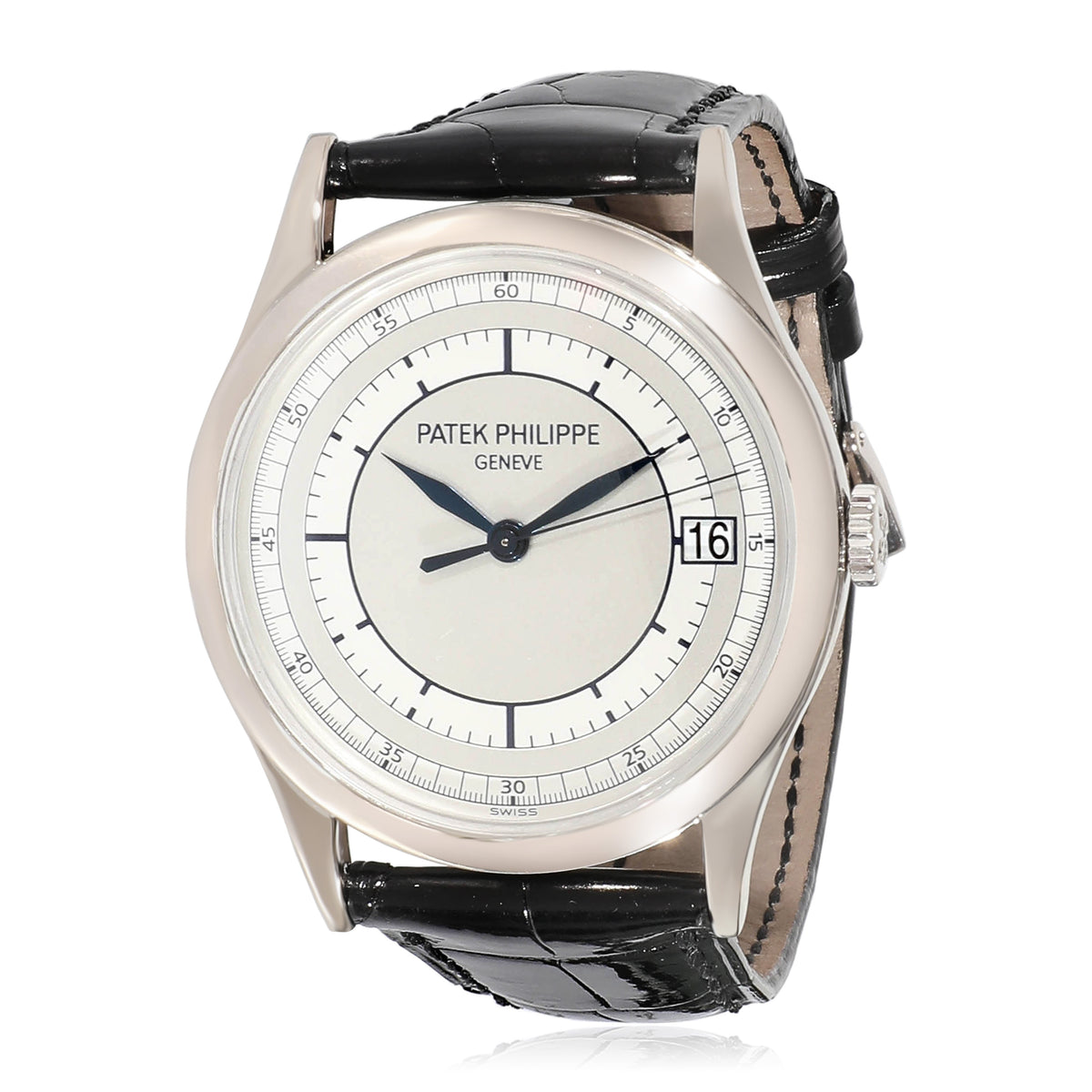 Patek Philippe Calatrava 5296G Mens Watch in  White Gold