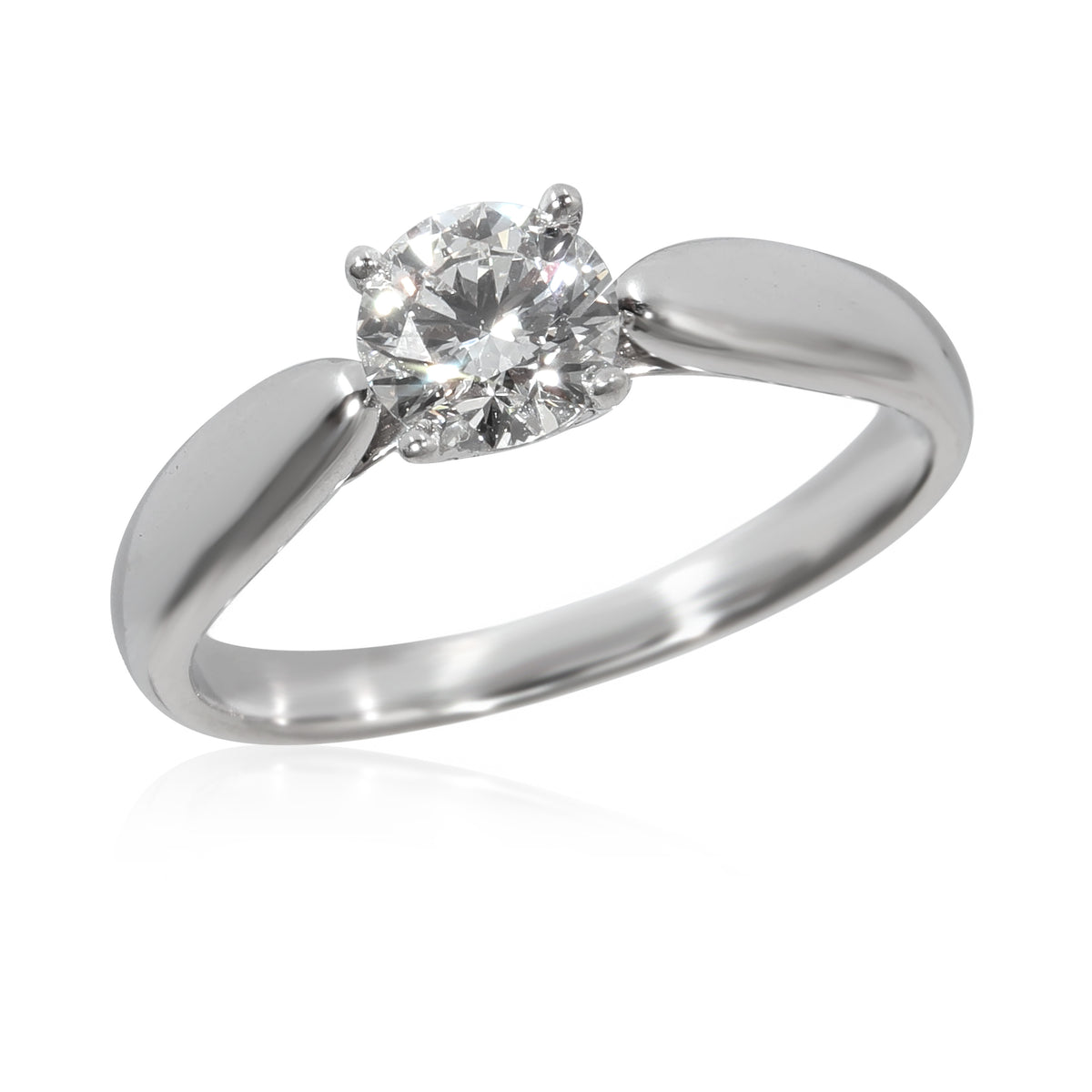 Tiffany & Co. Harmony Diamond Engagement Ring in  Platinum G VVS2 0.52 CTW