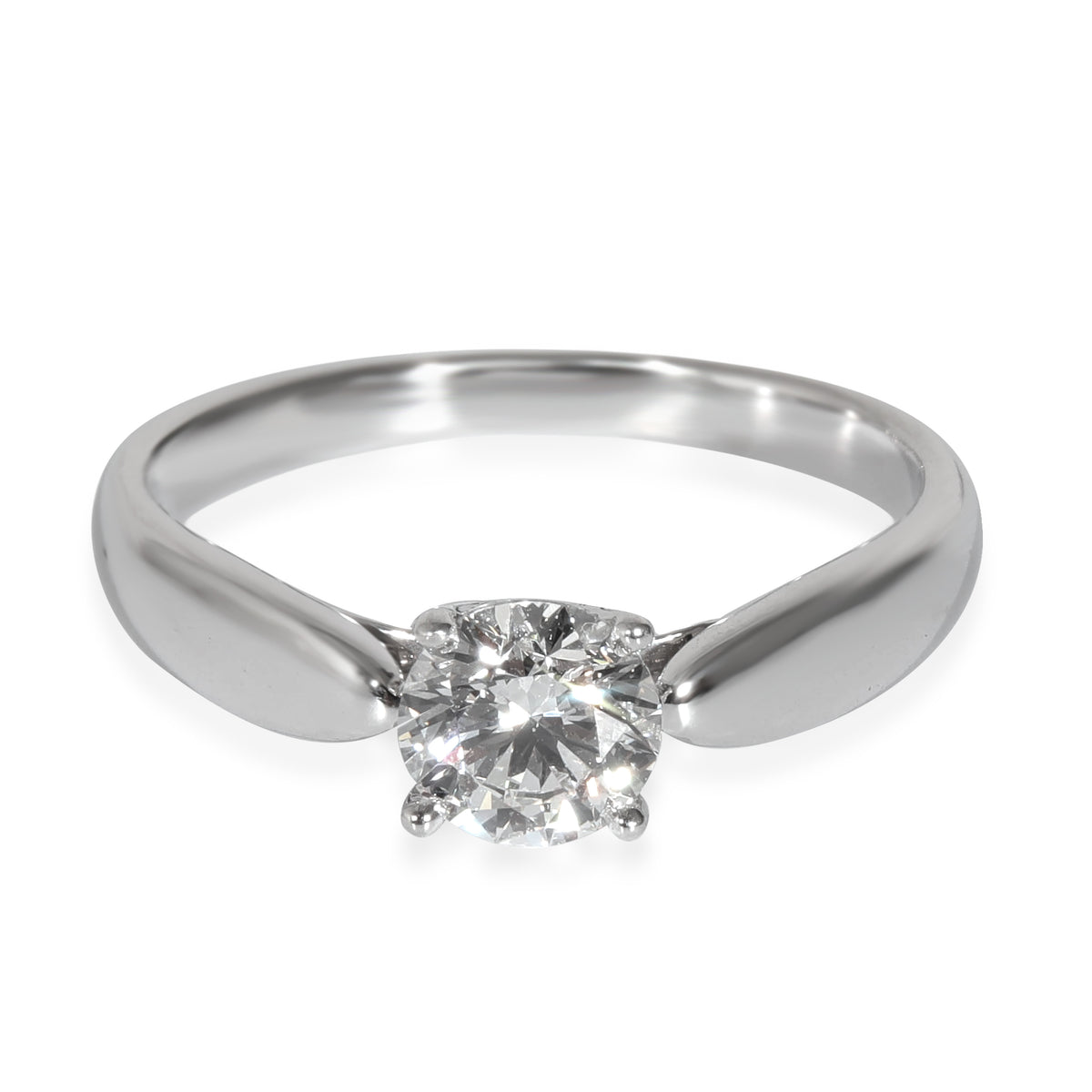 Tiffany & Co. Harmony Diamond Engagement Ring in  Platinum G VVS2 0.52 CTW