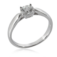 Tiffany & Co. Harmony Diamond Engagement Ring in  Platinum G VVS2 0.52 CTW