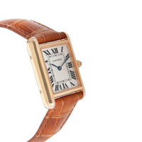 Cartier Tank Louis Cartier WGTA0010 Women's Watch in 18kt Rose Gold