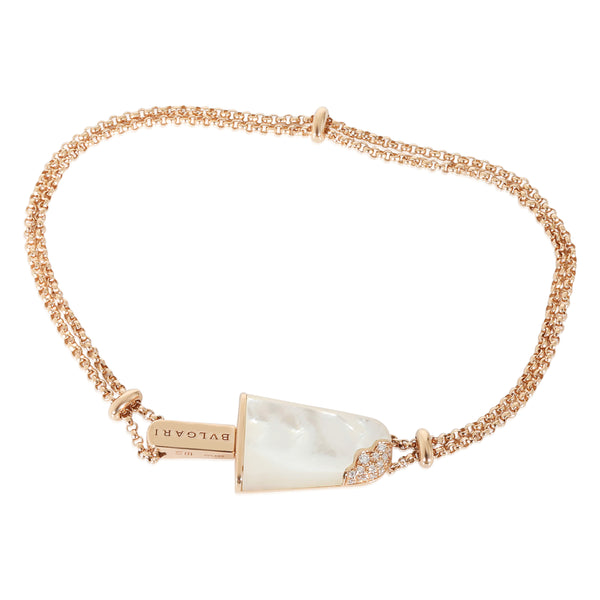 BVLGARI Bvlgari Gelati Mother Of Pearl Bracelet in 18k Rose Gold